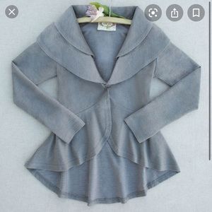 Joyfolie ‘Janis’ peplum jacket - size 7 NWT